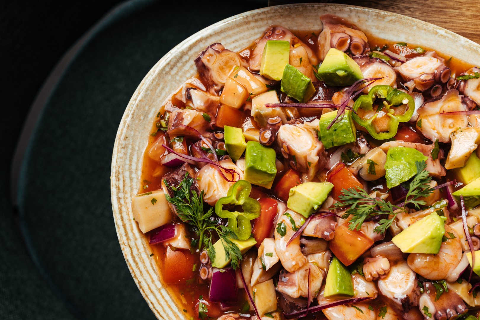 Ceviche de Camarón El Tío Fito